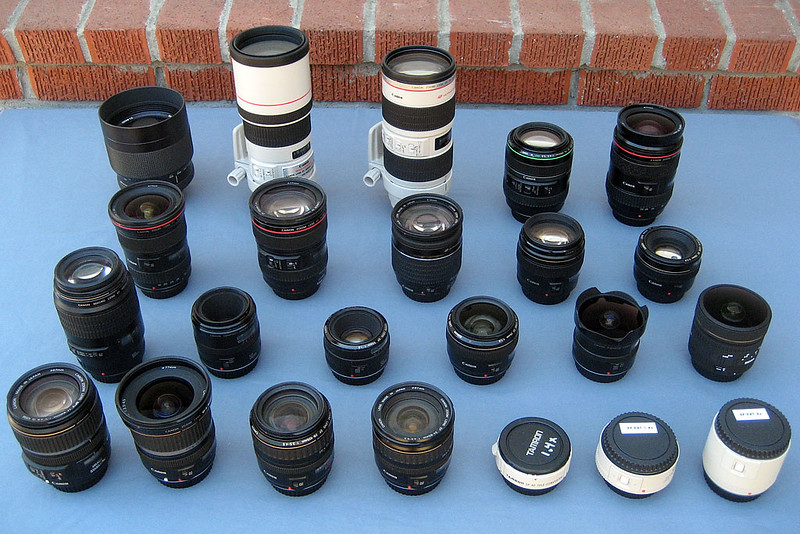 Group of lenses collection